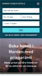 Mobile Screenshot of nordicchoicehotels.se
